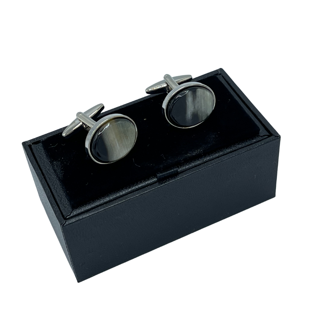 CowHorn Cufflinks - Oval