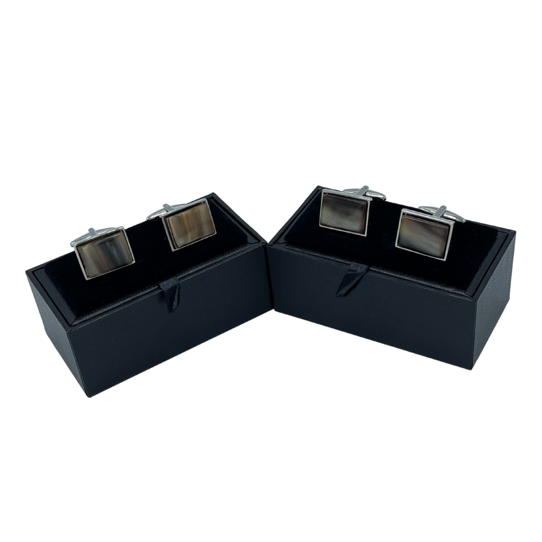 CowHorn Cufflinks - Rectangular