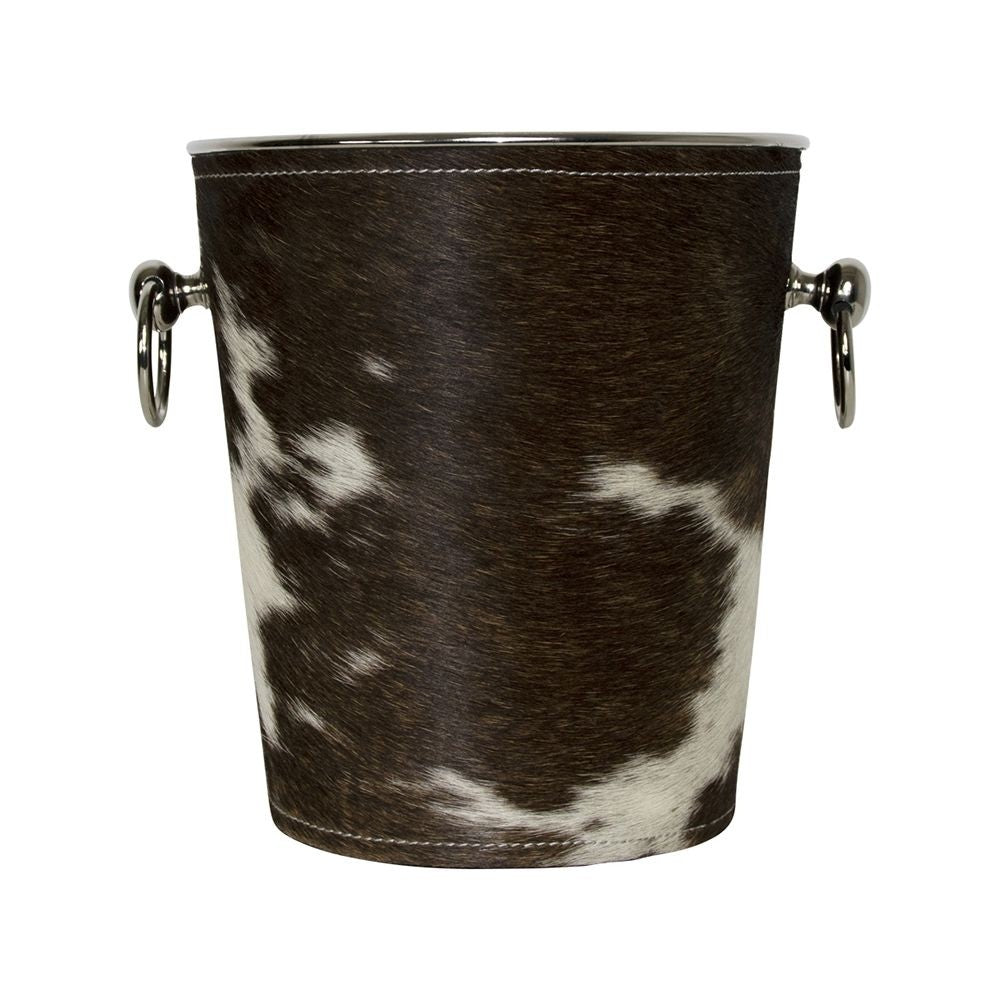 Ice Bucket - Brown/White