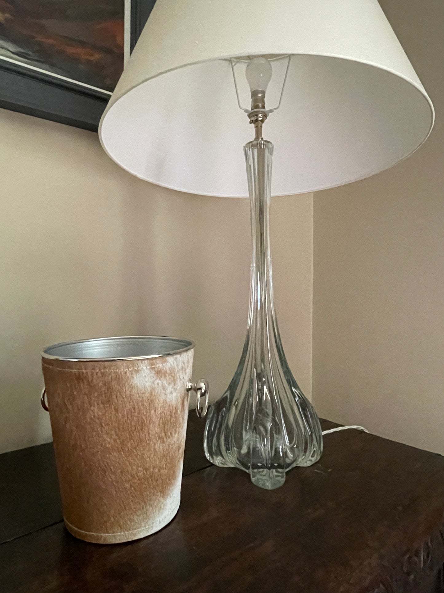Ice Bucket - Brown/White
