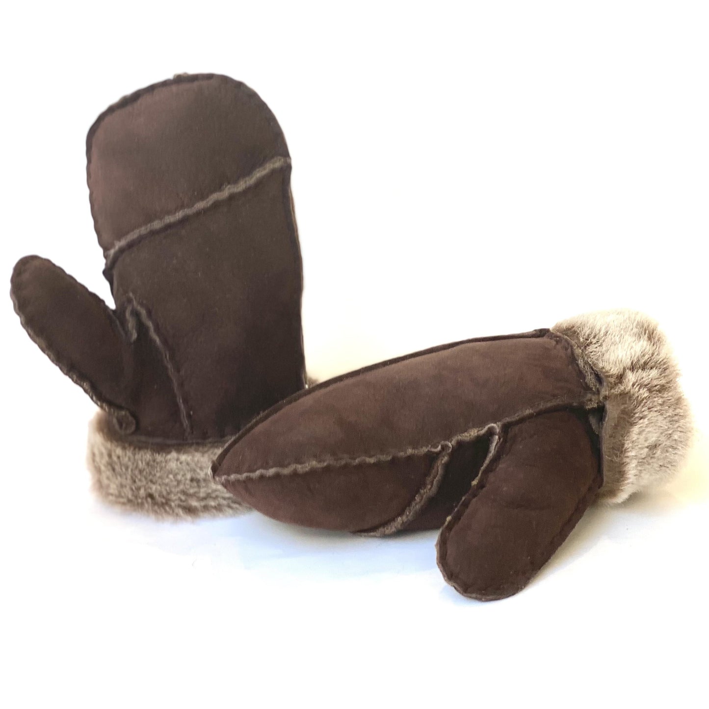 Sheepskin Mittens - Age 5-8