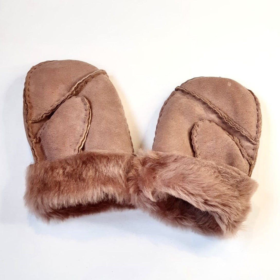 Sheepskin Mittens - Age 3-5