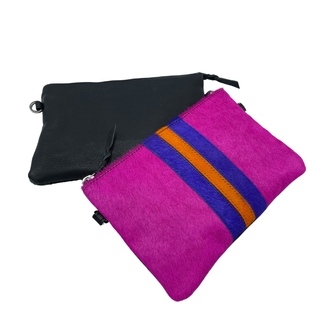 Clutch / Crossbody - Midi - Orange