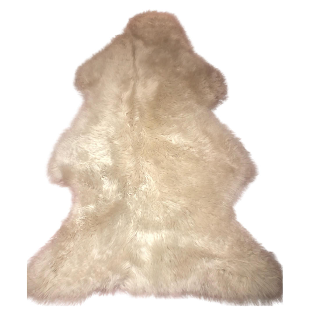 Icelandic Sheepskin Rug - Shaved - Oyster/Off White