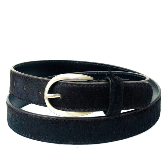 Cowhide Belt - Black