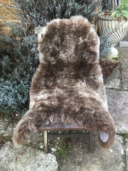 Icelandic Sheepskin Rug - Shaved - Brown