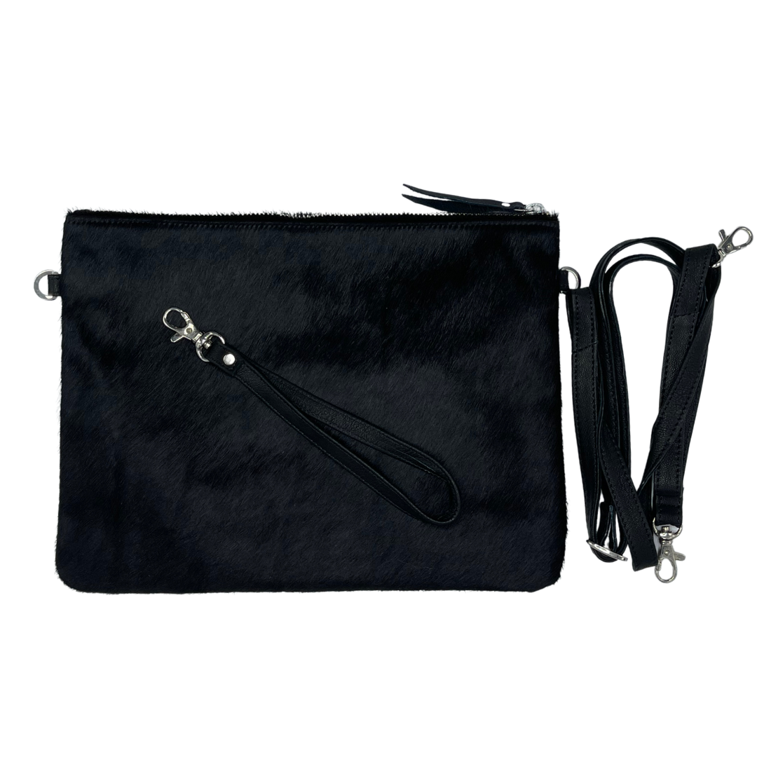 Galloway Plain Turquoise Crossbody / Clutch - Large