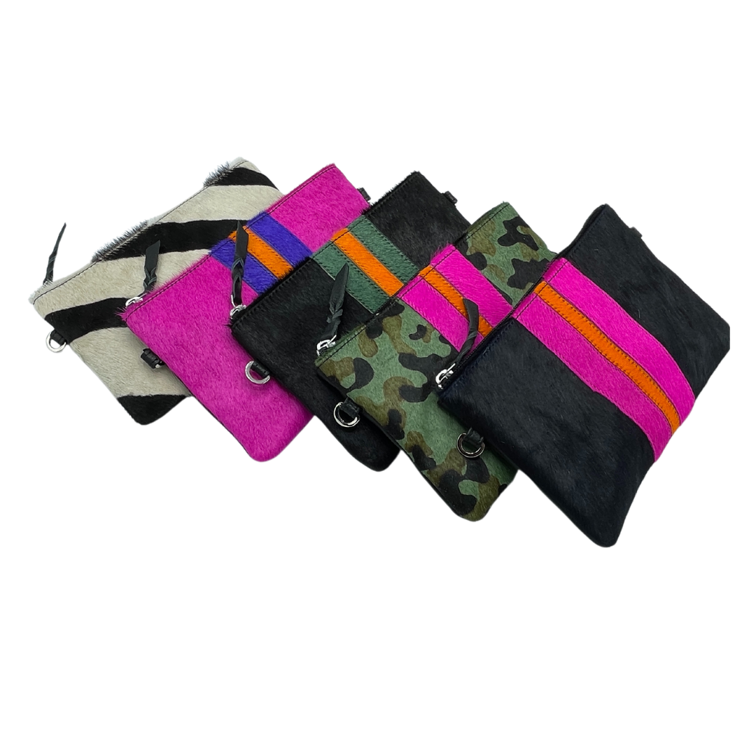 Clutch / Crossbody - Midi - Zebra