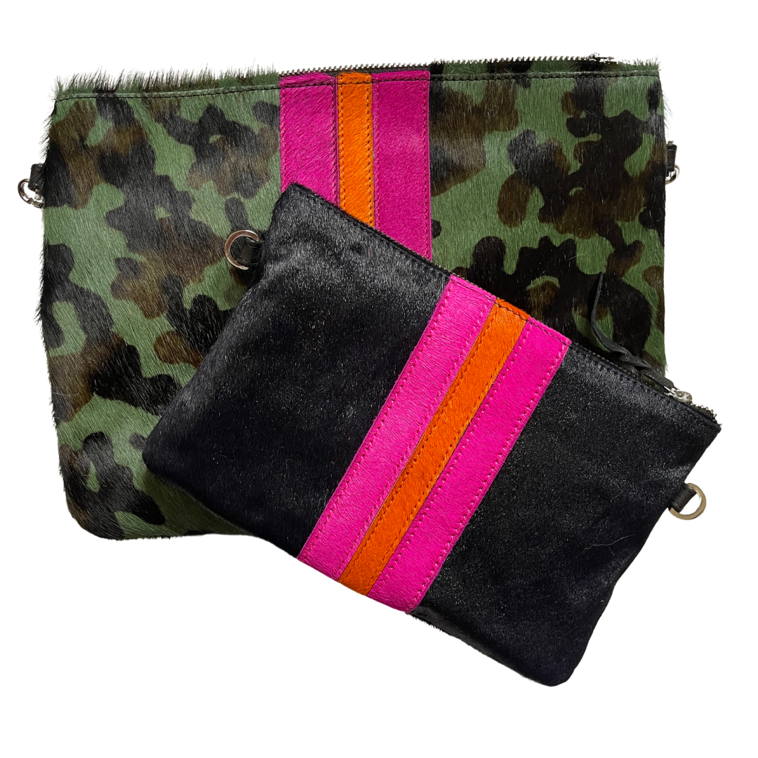 Clutch / Crossbody - Midi - Orange