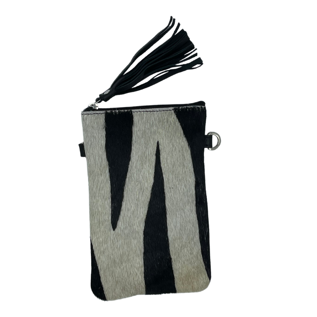 Cowhide Crossbody Phone Pouch - Tuli