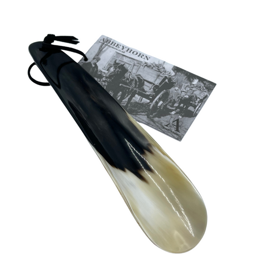 Shoe Horn 8" with Leather Thong