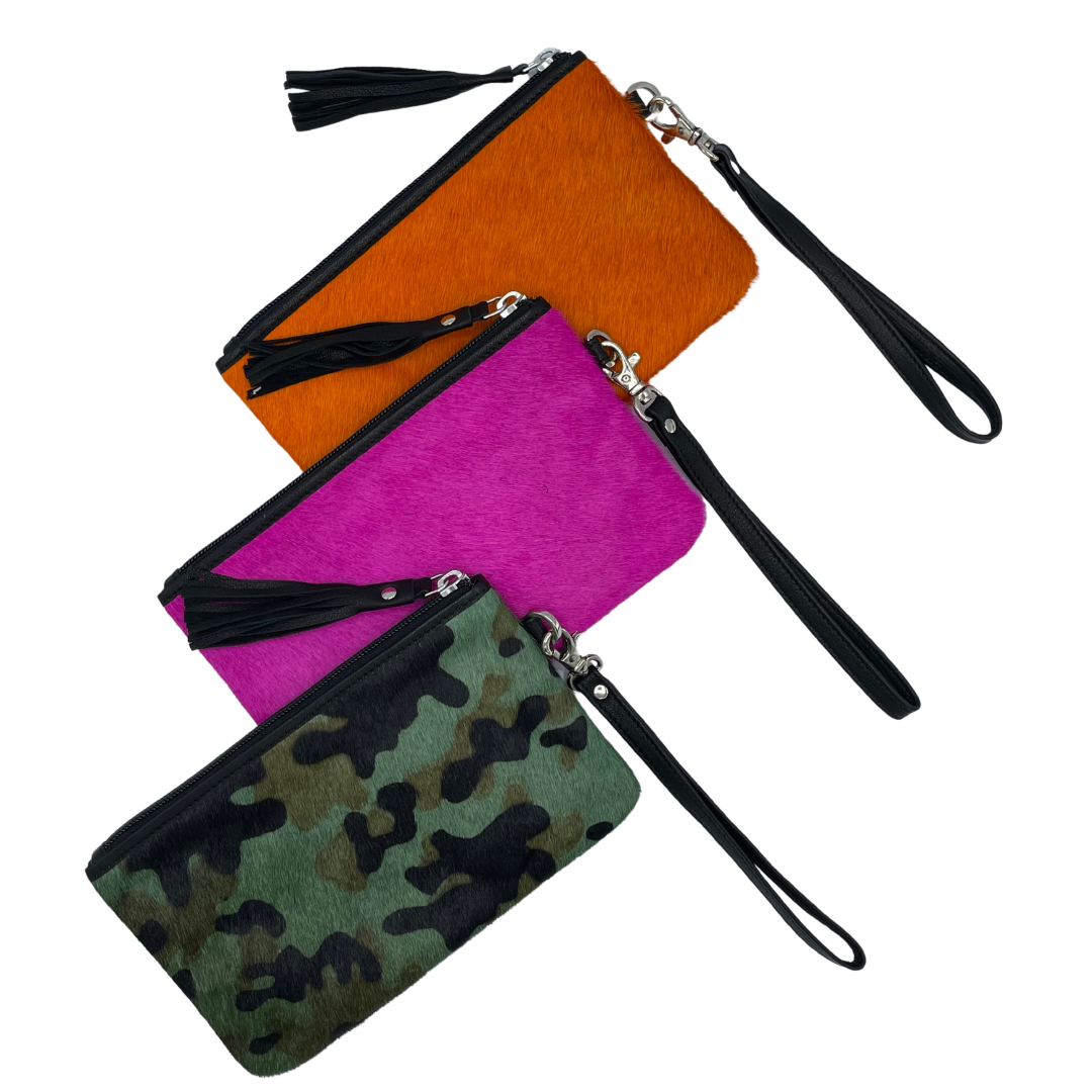 Cowhide Clutch - Tuli - Medium