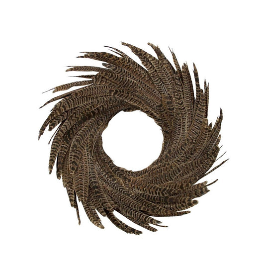 Feather Wreath – Pheasant Tail - 28cm